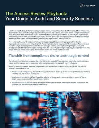 The Access Review Playbook: Your Guide to Audit and Security Success