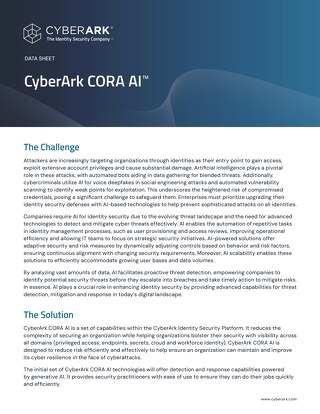CyberArk CORA AI