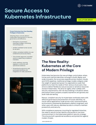 Secure Access to Kubernetes Infrastructure