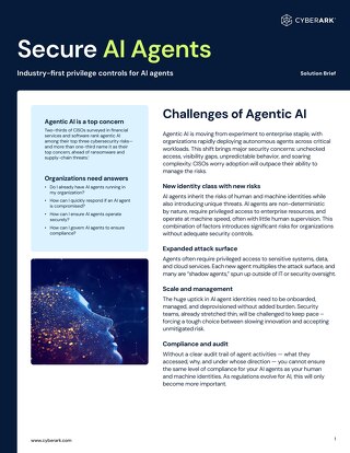 Secure AI Agents Solution Brief