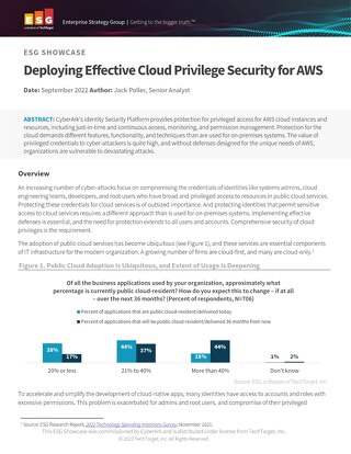 Deploying Effective Cloud Privilege Security for AWS