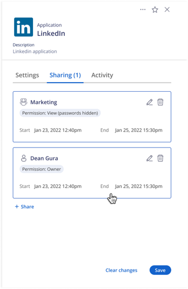 Enable collaboration and sharing